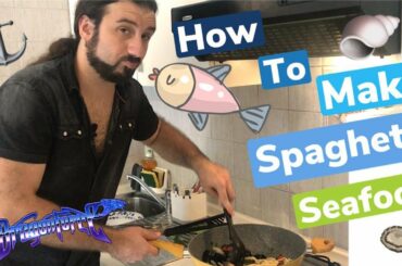 DragonForce: How to Make Seafood Spaghetti with Drummer Gee Anzalone Italian Cuisine