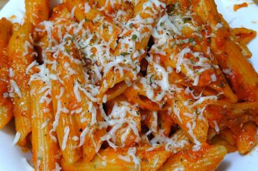 Red Sauce Pasta Recipe | Red Sauce Pasta Italian Style | How To Make Red Sauce Pasta