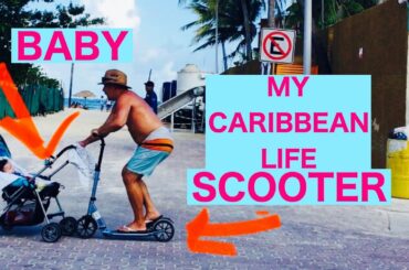 How I make money online as a Mentor in the Caribbean Italian food baby boy riding Scooters!