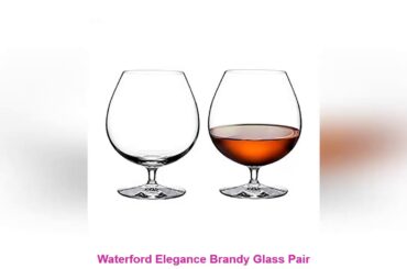 ❄️ Waterford Elegance Brandy Glass Pair