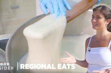 How Burrata Cheese Is Made In Puglia, Italy | Regional Eats