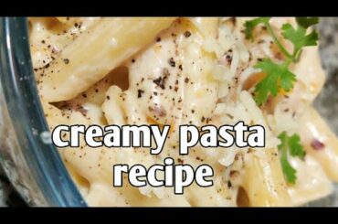 creemy pasta recipe| white sauce pasta recipe| caffe style pasta| italian pasta recipe| pasta lovers