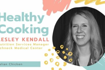 Healthy Cooking: Italian Chicken