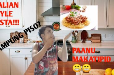 Cooking tips(paanu maglutu Ng Italian Pasta sa halagang 10 Pesos) -(SARDS TV)