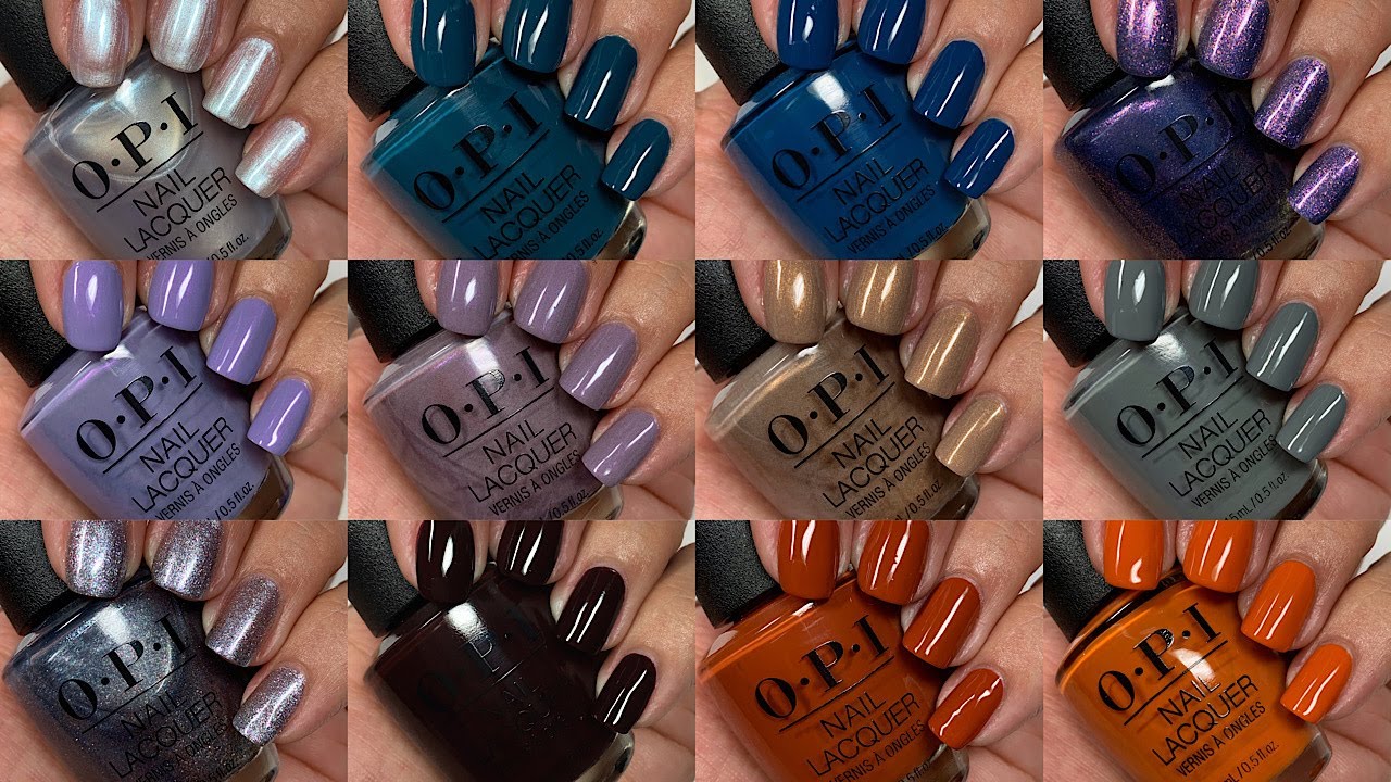 OPI Fall 2020 Muse of Milan Collection - Italian Food
