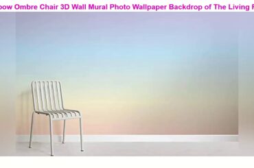 ✨ Rainbow Ombre Chair 3D Wall Mural Photo Wallpaper Backdrop of The Living Room Sofa Tv Fresco 350×