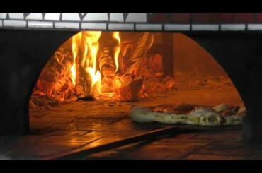 The Best Pizza from Naples Cooked in a Wood Oven  Italy Street Food  ASMR