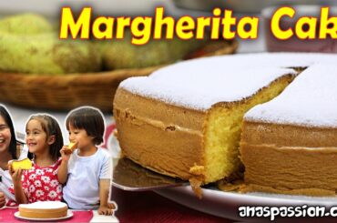 The Real MARGHERITA CAKE Recipe | Italian Sponge Cake | Torta Margherita