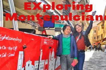 Exploring Montepulciano Tuscany Italy