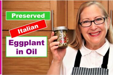 Preserved Italian Eggplant in Oil