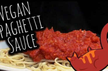 Vegan Spaghetti Sauce | Healthy and Hearty Meals | Easy Marinara Sauce | Italian Dinner Night