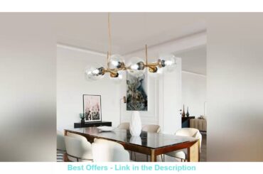 ☀️ Italian design molecule lamp Kitchen Island Dining room Bar Glass Balls Chandelier Loft Vintage