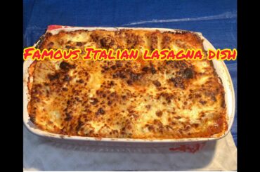 How To Make American Style Beef Lasagna! (EASY RECIPE) Italian Famous Dish Lasagna. Yummy😋