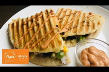 Italian Flatbread Sandwich | Fagu's Kitchen Journey