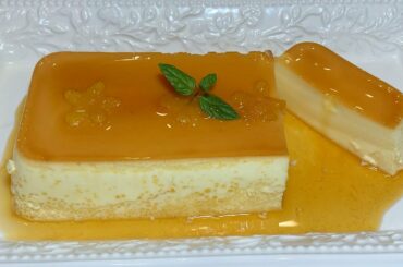 Italian pudding | Caramel pudding