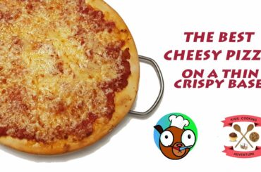CHEESY PIZZA - easy recipe for kids from Compass Cooks [Box 1 - Italy]