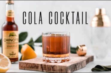 The Cult Cola a fancy alternative to the Rye and Coke - TOTR original cocktail recipe