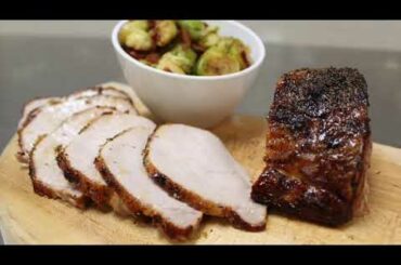 Homecoming 2020 "Home-gating" Cooking Class: Italian Pork Loin with Bacon Brussel Sprouts