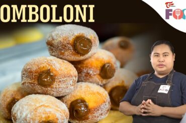 Bomboloni | Chocolate Filled Donuts | Italian Snacks Recipe|TeluguOne Food | Chefisode - 18