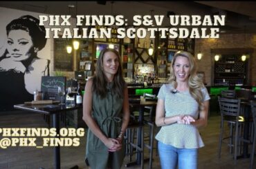 Fresh and Delicious Italian Food in Scottsdale, AZ! S&V Urban Italian is all about the family vibe!