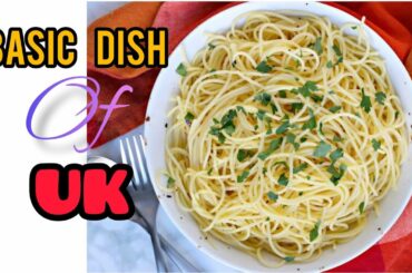BASIC DISH OF UK 🏴󠁧󠁢󠁥󠁮󠁧󠁿 | Italian food | Very Easy recipe 2 in 1 mins | By Umer Afzal!!! 🍜🍜🥢😘