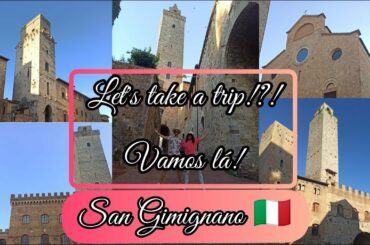 Part #2 San Gimignano 🇮🇹 Italy Tuscany travel / Férias - Vacanza - Holiday - Vocaciones! Vamos lá