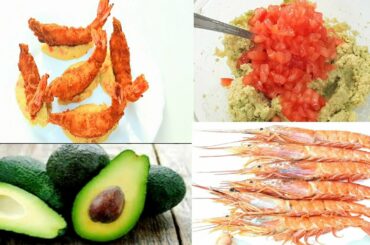 Lobster fry and italian gocamole recipe made by my husband// parts Of My life