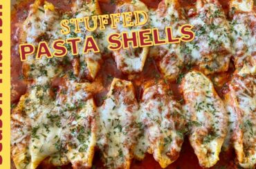 Cheesy Jumbo Stuffed Pasta Shells| Italian Sausage and Cheese Stuffed Pasta Shells
