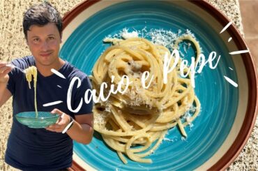 How to Make Cacio e Pepe the true Roman way! Easy and Quick Recipe for the Italian Mac & Cheese!