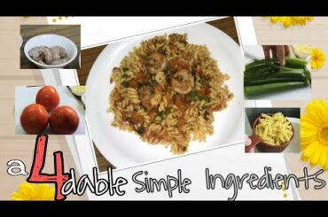 Italian style shrimp  pasta recipe