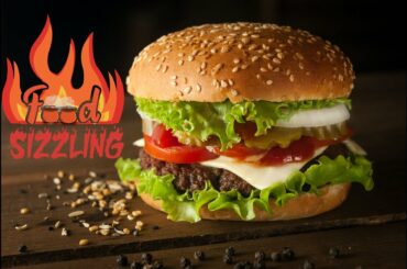 Most delicious recipe of Beef burger by Food Sizzling