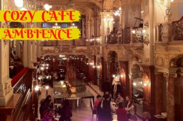 COZY ITALIAN CAFE AMBIENCE Chatter, Wine Pouring, Music