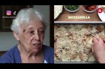 ITALIAN NONNA REACTS to Lasagne Alfredo by Tasty