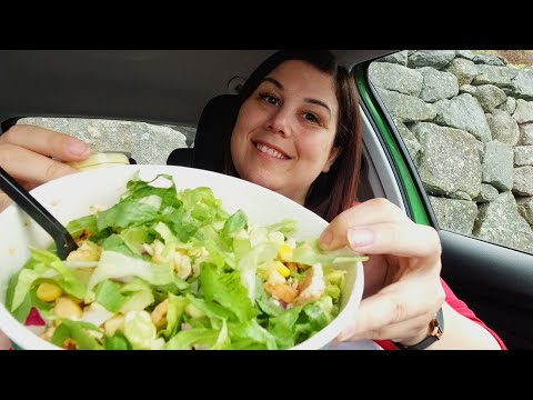 LUNCH SALAD MUKBANG • Chicken Salad & Focaccia LUNCH SALAD MUKBANG • Chicken Salad & Focaccia