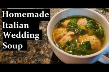 Homemade Italian Wedding Soup
