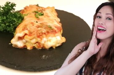 Lasagna Roll Ups with Béchamel - Easy Lasagna