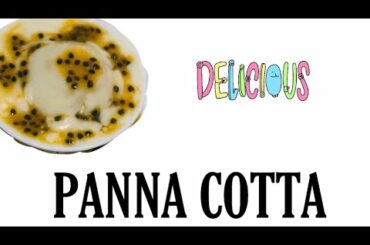 HOW TO MAKE PANNA COTTA//ITALIAN DESSERT RECIPE//MUST TRY DESSERT//EASY AND TASTY DESSERT
