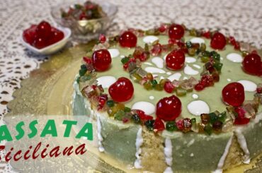 HOMEMADE SICILIAN CASSATA - RECIPE🇮🇲🐑| CASSATA SICILIANA - Ricetta Tradizionale [SUB ITA]