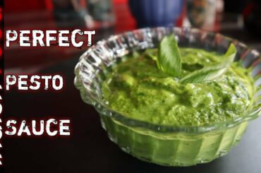 Pesto Sauce || The Perfect Italian Sauce Recipe || Indish Food