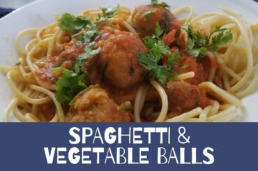 Indo- Italian Fusion - Spaghetti and Vegetable balls