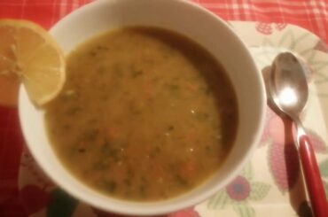 Italian mixed vegetables soup quick and healthy recipe
