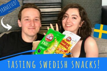 Trying SWEDISH Snacks with an Italian - Snack Surprise UK