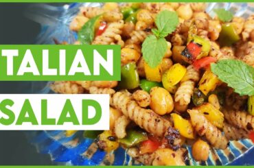 Italian Salad With Indian Tadka | Italian Salad Recipe | Healthy Salad | Vaishali Katira