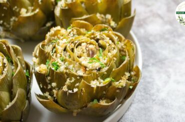 Italian Stuffed Artichokes 🌱 Запечённые Артишоки По-Итальянски