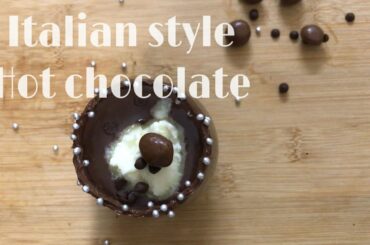 ITALIAN STYLE HOT CHOCOLATE | Recipe | Chocolate Dish | Food Fantastica|