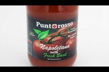 Cooking Dinner with Gianni and Punto Rosso traditional Italian tomato sauces.