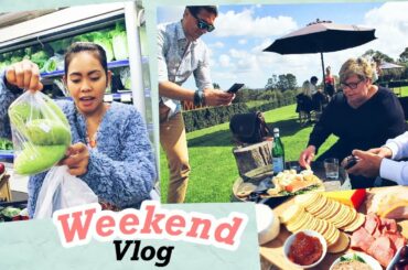 WEEKEND VLOG | WINE TOUR! ASIAN SHOP SHOPPING |TwoIdiotsontracks💖
