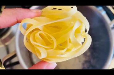 tagliatelle di gamberetti in italian recipe