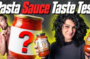 An Italian Reviews Pasta Sauce | Blind Tomato Sauce Taste Test