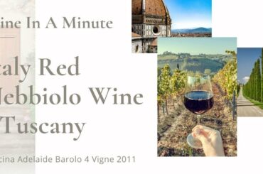 Italy Red Nebbiolo Wine || Tuscany